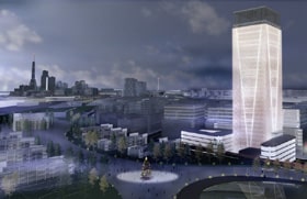St. Petersburg's Proposed Marine Facade A rendering of what St. Petersburg might soon look like.