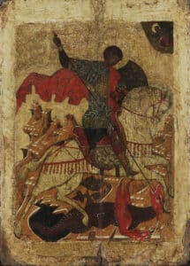 Russian Icons Saint George, ca. 1500