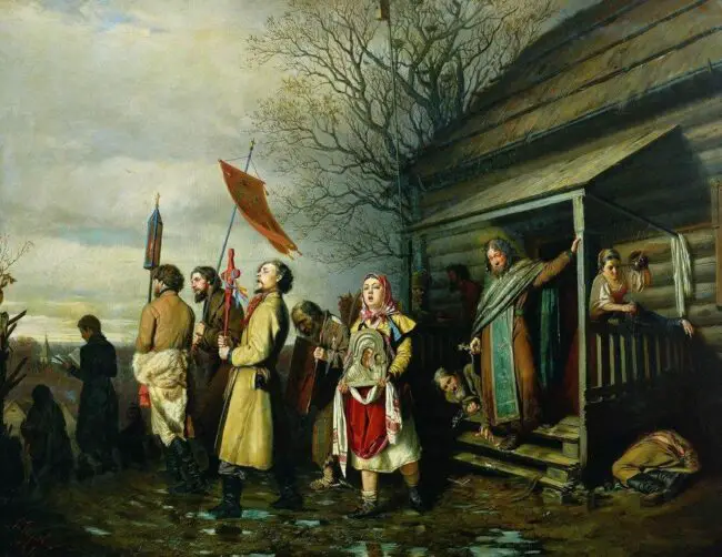The Wanderers Easter Procession, Perov