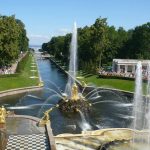 The fountains at Peterhof