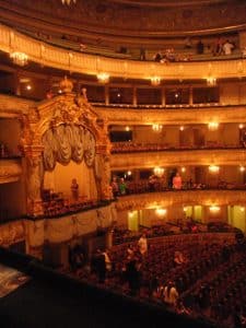 Tsar's box in the Mariinsky Tsar's box in the Mariinsky