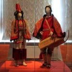Reconstructions of the ceremonial dress of Tuva culture during the Scythian period