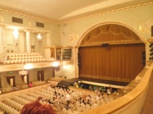 The main stage and orchestra pit