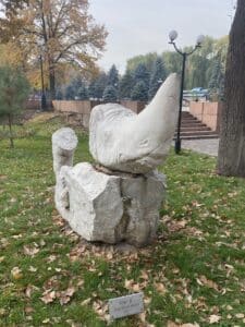 Oak Park Sculpture Garden in Bishkek
