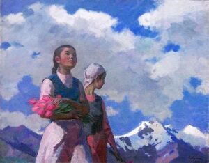 Semyon Chuikov Flowers of Kirgizia