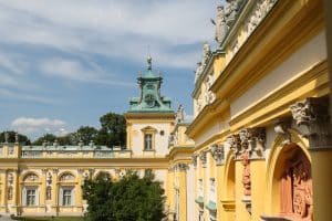 Wilanow palace exterior