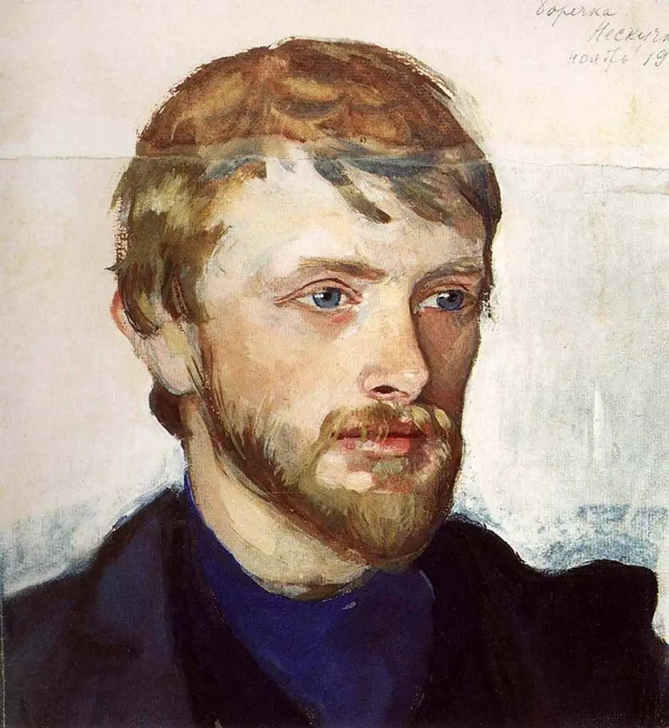 Zinaida Serebriakova, Portrait of Boris Serebriakov, 1907