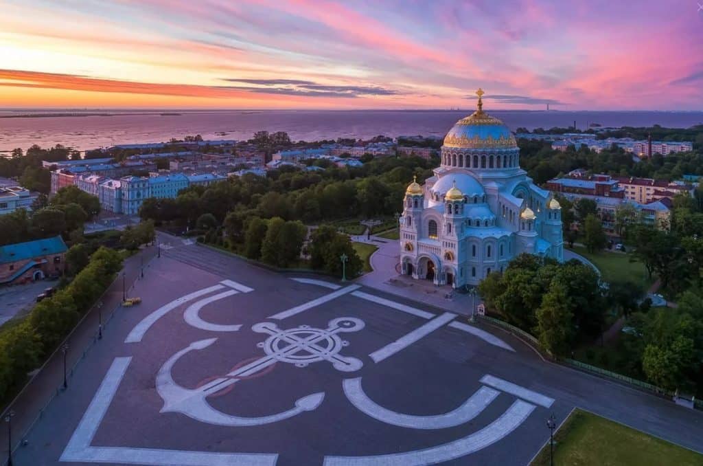 Kronstadt - Historic Area Near St. Petersburg