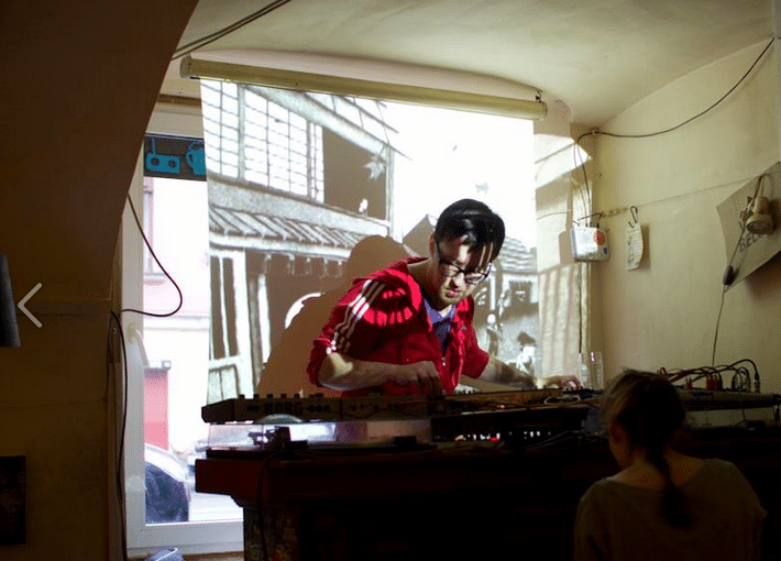 A DJ performance at Stirka.