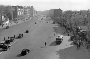 Sadovoye Koltso as it appeared in 1937.