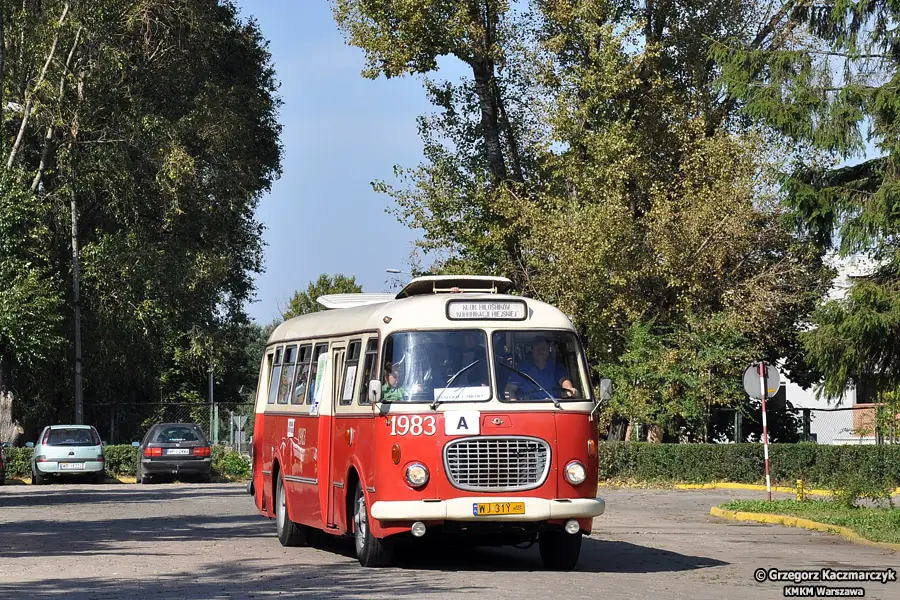 Jelcz MEX272 bus from 1977