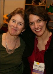 Nora with friend and colleague, R-E translator and interpreter Laura Wolfson (now a full-time employee of the UN) at the 2003 ATA conference.