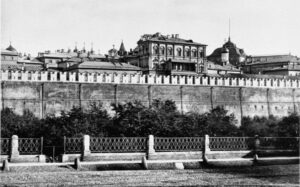 1884 Kremlin Walls Moscow History