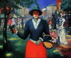 SuprematismKazimir Malevich The Flower Seller