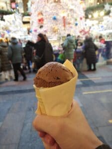 GUM, Moscow; ice cream