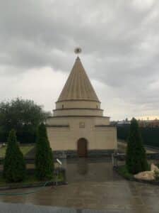 Yazidi Temple in Aknalich. Armenia