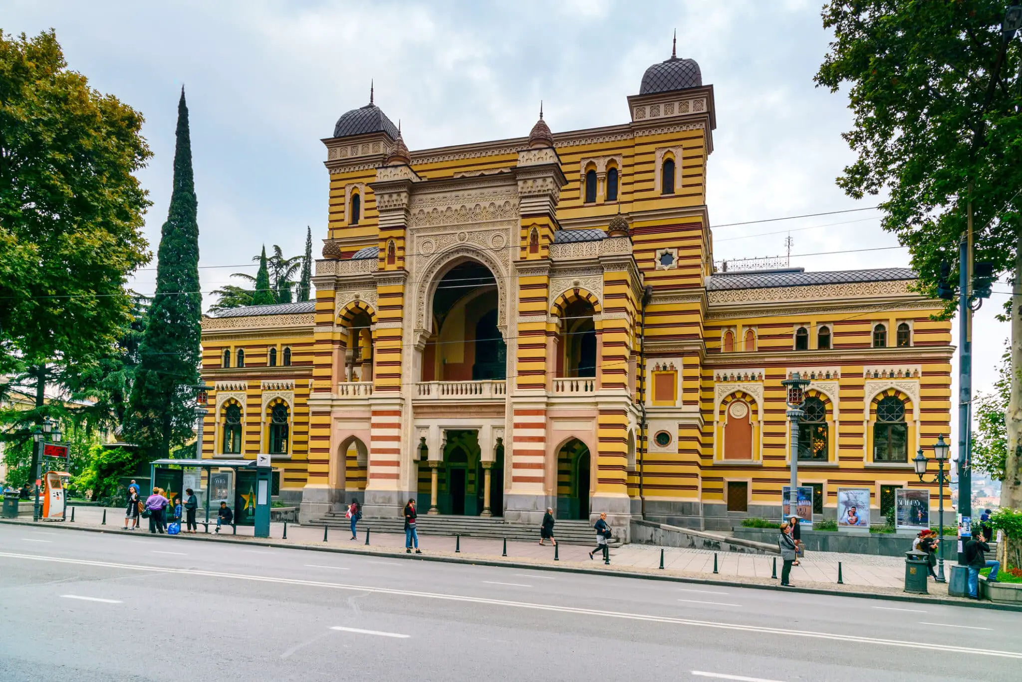 Georgian National Opera and Ballet Theater in Tbilisi, Georgia