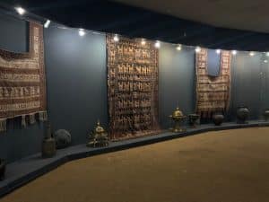 Textiles shown at the Armenian Folk Museum