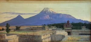 Yeghishe Tadevosyan, Mount Ararat from Etchmiadzin