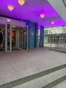 Front entrance to Empik.