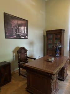 The office of Ilia Chavchavadze.