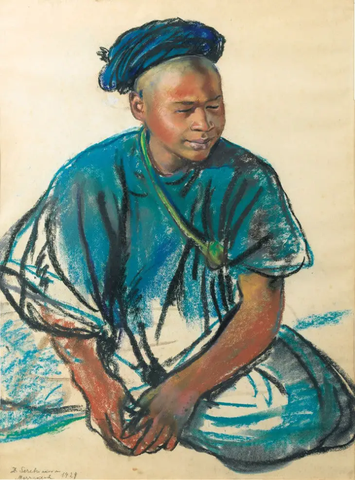 Zinaida Serebriakova, Young Moroccan Man – 1928